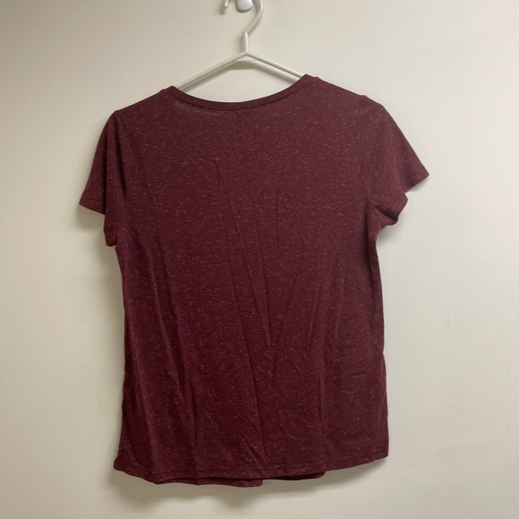 LaSenza Red Sparkly Tee Shirt - Picture 2 of 4